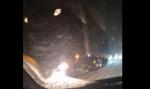 Kolizja kilku aut w Witanowicach, ślizgające się cieżarówki w Izdebniku i Kalwarii. Taka pogoda!
